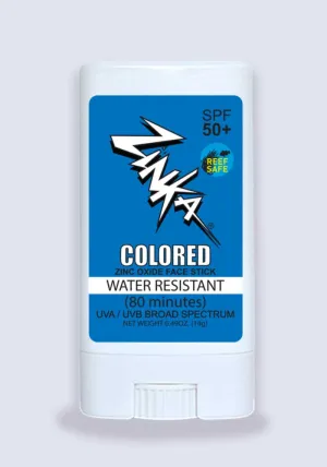 Zinka Neon Blue Face Sun Stick SPF 50 