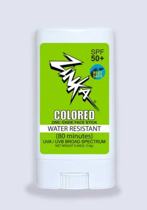 Zinka Neon Green Face Sun Stick SPF 50 